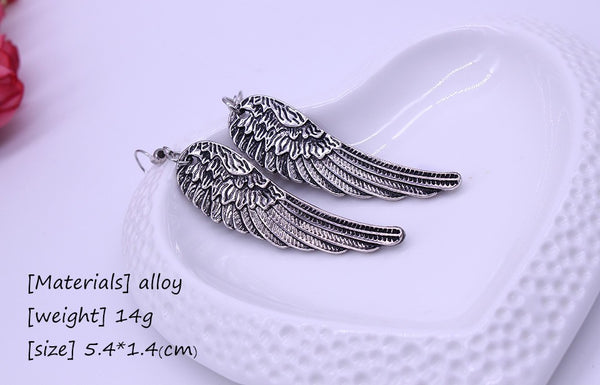 Feather Silver Ear rings