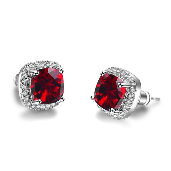 Luxury Crystal Zircon Stone Earrings