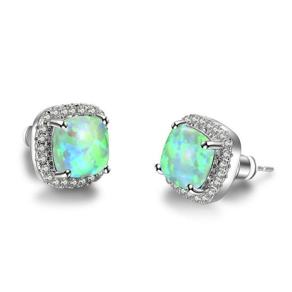 Luxury Crystal Zircon Stone Earrings