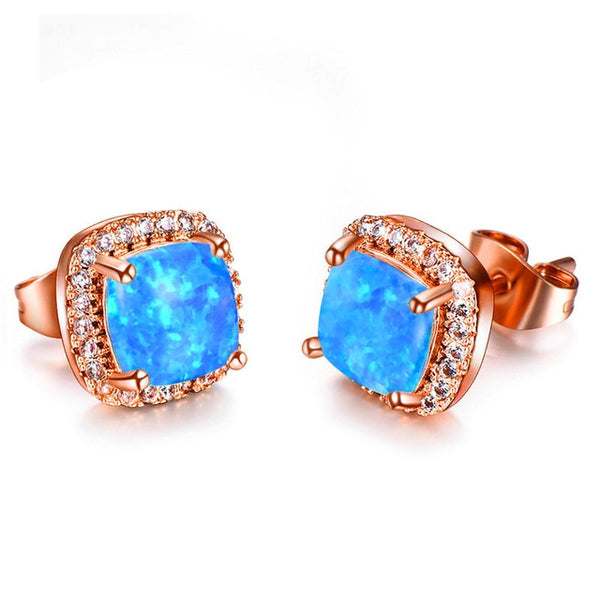 Luxury Crystal Zircon Stone Earrings