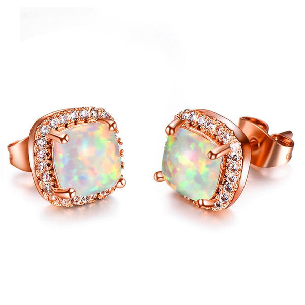 Luxury Crystal Zircon Stone Earrings